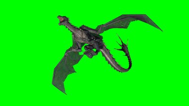 Dragon - yeşil ekran
