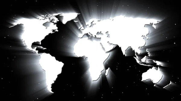 Світова Карта Ілюстрований Фон Шаблон Карти Дизайну Веб Сторінки Рендеринг — стокове фото