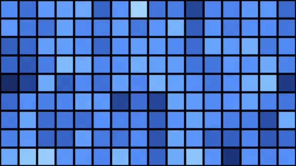 Fondo Mosaik Con Colores Cambiantes Motion Graphics Fondo Abstracto Representación — Vídeos de Stock
