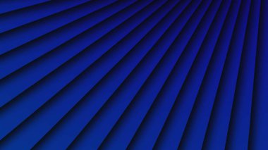 Grafik ögelerinin soyut arkaplanı - aynı renk arkaplanındaki çıtalar - 3D illüstrasyon