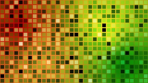 Abstrakcyjne Tło Kwadratowa Struktura Mozaiki Pomarańczowej Powierzchni Ilustracja — Zdjęcie stockowe