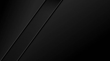 Koyu arkaplanda gösterilen karbon grafik ögeleri - 3B oluşturma