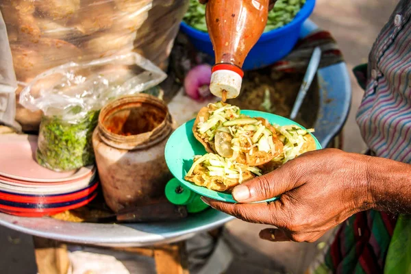 South Asian Indian Bangladeshi Street Food Bhelpuri Panipuri Golgappa