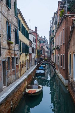 Pitoresk kanalları Venedik
