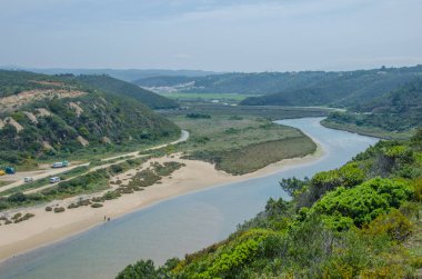 Görünüm Odeceixe-mar Beach Aljezur, Portekiz