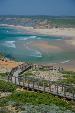 Praia da Bordeira beach near Carrapateira, Portugal.