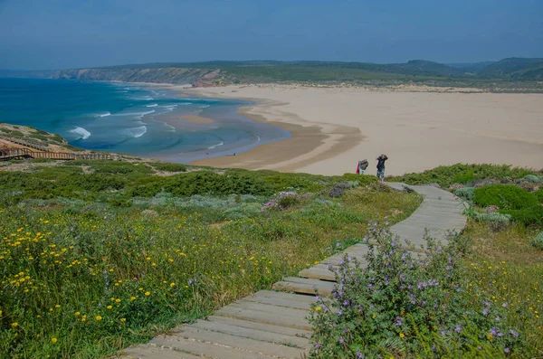 Praia da Bordeira beach near Carrapateira, Portugal.