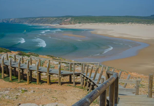 Praia da Bordeira beach near Carrapateira, Portugal.