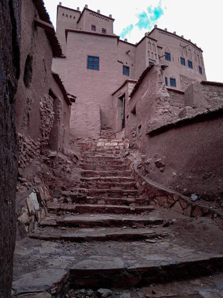 Ait Benhaddou Villaggio Museo Berbero Marocco Patrimonio Mondiale Dell Unesco — Foto Stock