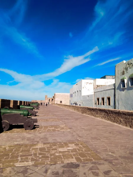 Régi Város Utcái Essaouirában Marokkóban — Stock Fotó