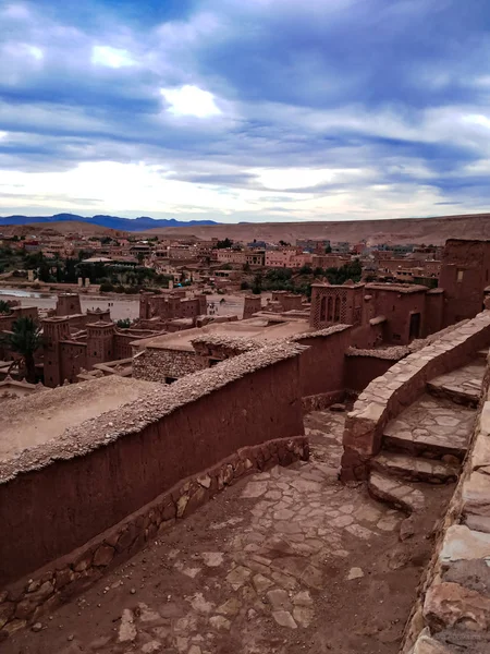 Ait Benhaddou Berber Múzeum Falu Marokkó Unesco Világörökség Része — Stock Fotó