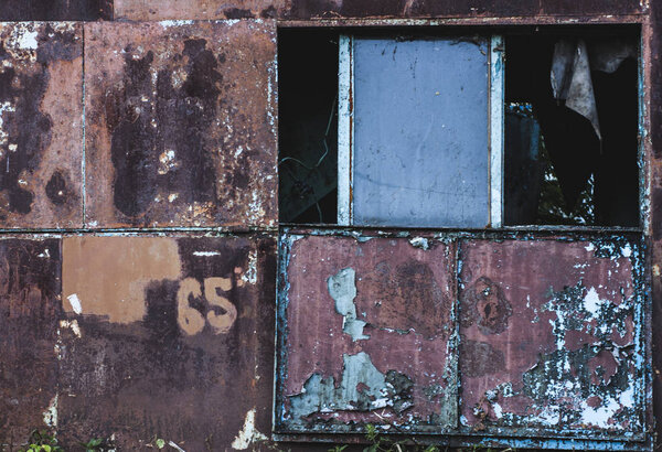 An old booth on the streets