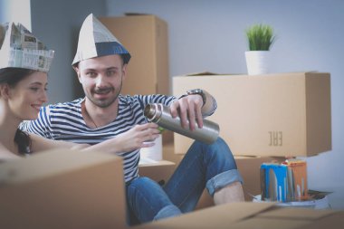 Çift katta oturan ev taşıma