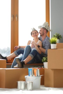 İki katta oturan ev taşıma. Çift