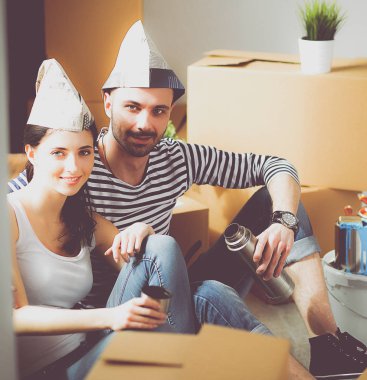 Çift katta oturan ev taşıma