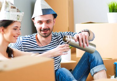 Çift katta oturan ev taşıma