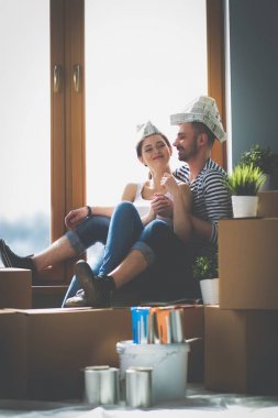 İki katta oturan ev taşıma. Çift