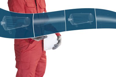 mühendis gösteren blueprint
