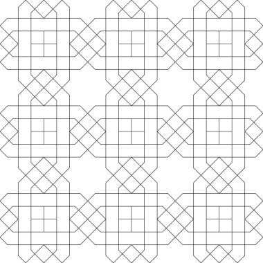 Etnik İslam sorunsuz vektör