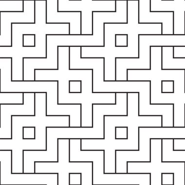 Beyaz geometrik desen geçmeli. Birbirine sorunsuz vektör arka plan.