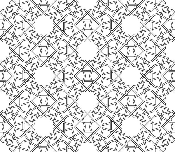 Исламский бесшовный вектор
