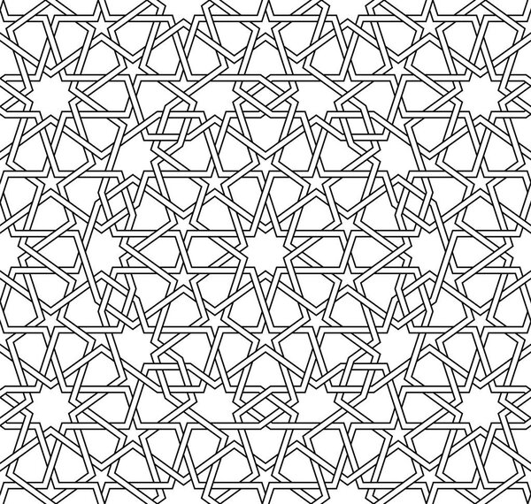 Исламский бесшовный вектор
