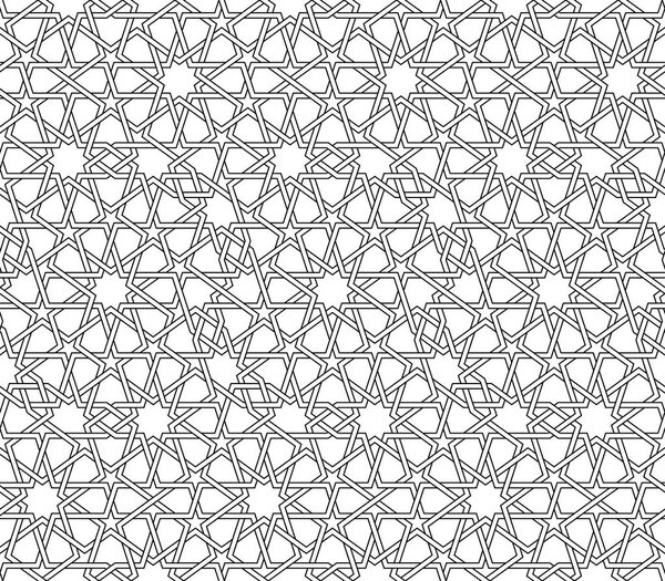 Исламский бесшовный вектор
