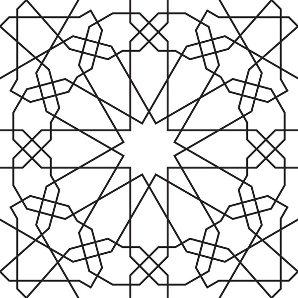 伊斯兰无缝病媒 — 图库矢量图片