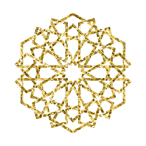 Vektör İslam altın desen