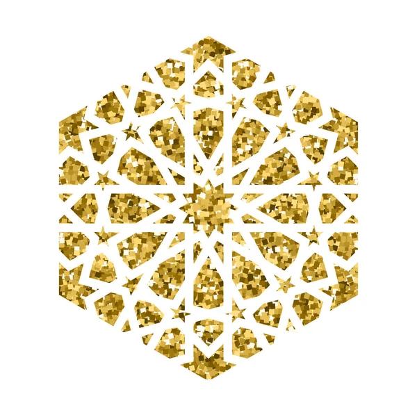 Vektör İslam altın desen