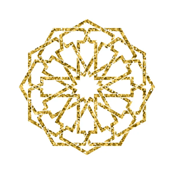 Διάνυσμα Ισλαμική Χρυσή μοτίβο — Διανυσματικό Αρχείο