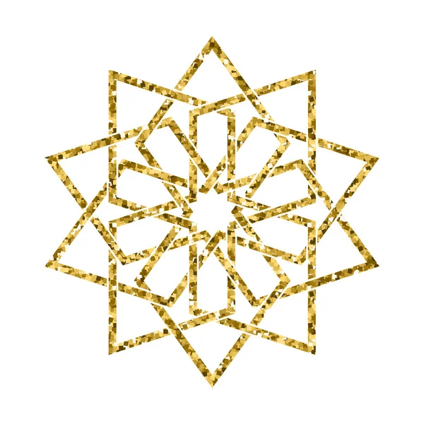 Vektör İslam altın desen