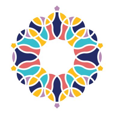 İslam Arapça vektörü mandala