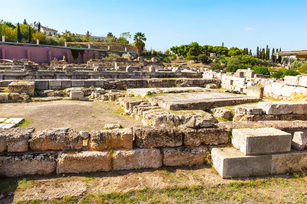 Ruinas de los antiguos Kerameikos en Atenas, Grecia — Foto de Stock