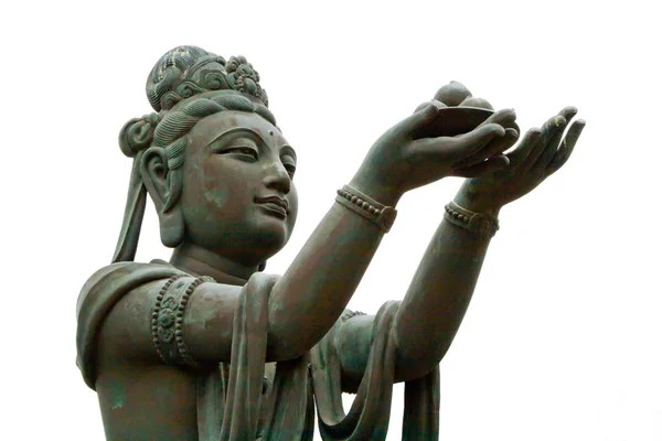 Buddhist Deva statue — Stock Photo, Image