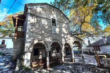 eski kilisede Ortodoks: pelion, Yunanistan makrinitsa Köyü