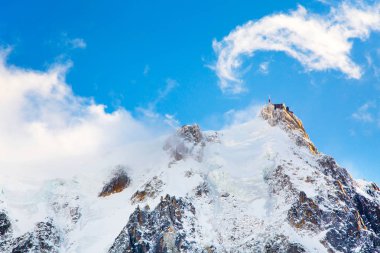 Chamonix Aiguille du Midi dağ üst istasyonu