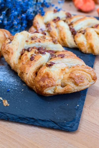 Marple i pecan plait ciasta — Zdjęcie stockowe