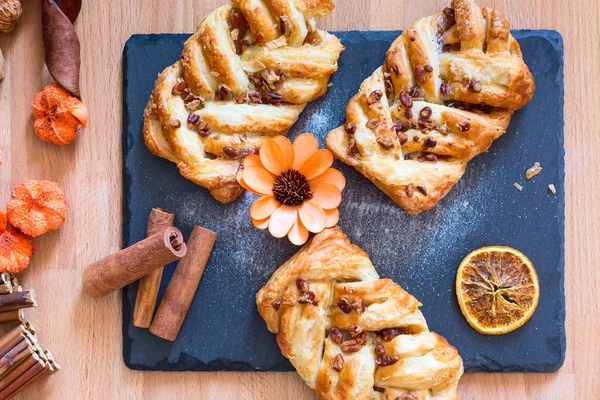 Marple i pecan plait ciasta — Zdjęcie stockowe