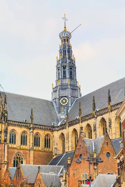 Cúpula da Catedral em Haarlem, Holanda — Fotografia de Stock