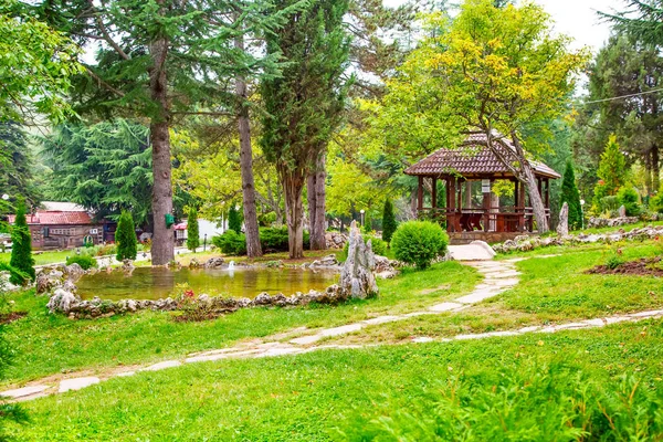 Mosteiro de São Naum na Macedónia — Fotografia de Stock