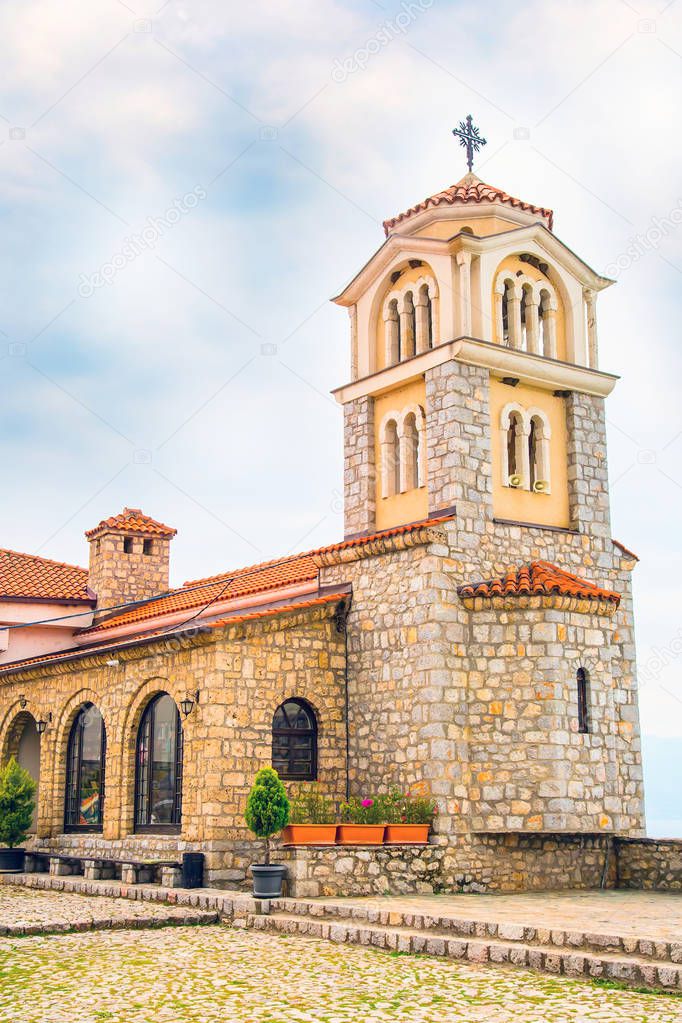 Saint Naum Monastery church in Macedonia