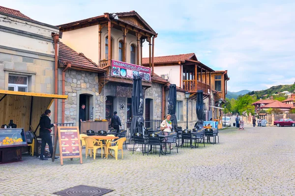 เมืองประวัติศาสตร์จอร์เจียของ Mtskheta, Georgia — ภาพถ่ายสต็อก