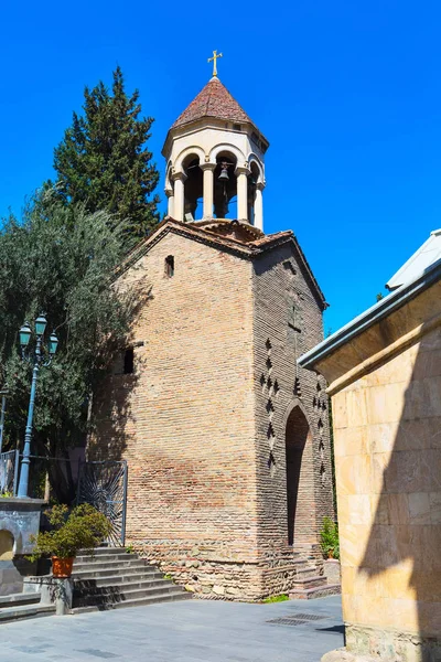 Çan kulesi Sioni katedral kilise, Tiflis, Gürcistan — Stok fotoğraf