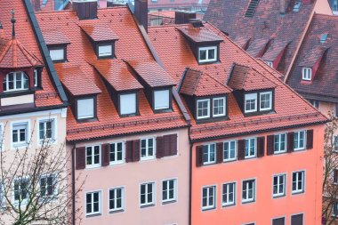 Nürnberg, Bavyera Franconia havadan görünümü