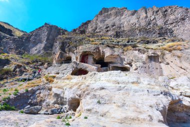 Vardzia mağara Manastırı ve şehir kaya, Georgia