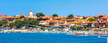 Eski kasaba Nesebar Bulgaristan Karadeniz tarafından