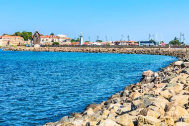 Eski kasaba Nesebar Bulgaristan Karadeniz tarafından