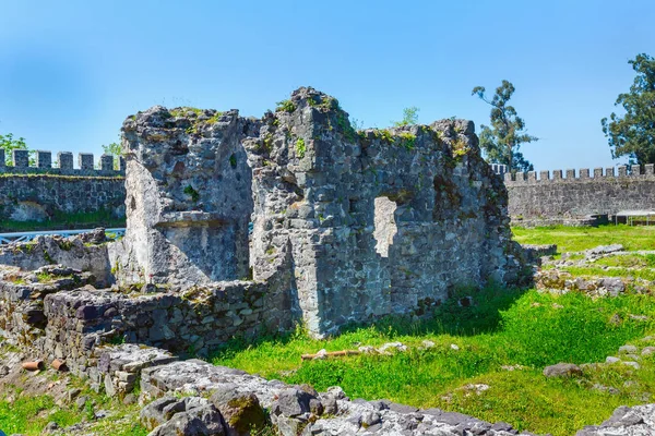 Old medieval byzantine Gonio Aphsaros fortress near Batumi in Georgia — Stock Photo, Image