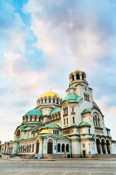 St. Alexander Nevsky-katedralen i Sofia, Bulgarien — Stockfoto